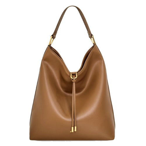 Classic Horizon Suede & Multi-Texture Large Capacity Commute Tote